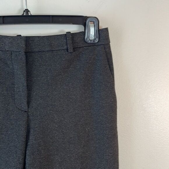 EUC Theory Charcoal Gray Knit Wool Dress Slim Pants 0 - Picture 3 of 8